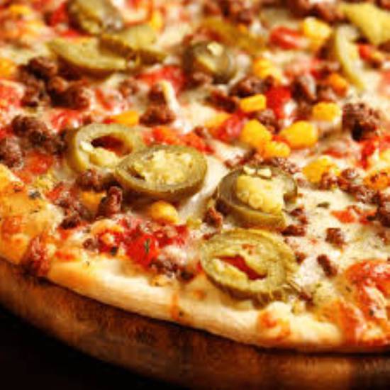 18" Veggie Mexican Pizza