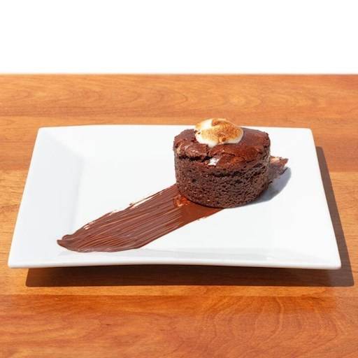 Brownie s’mores avec cœur coulant / S’mores Brownie