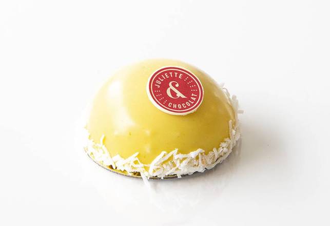Le dôme mangue et noix de coco // Mango and coconut dome