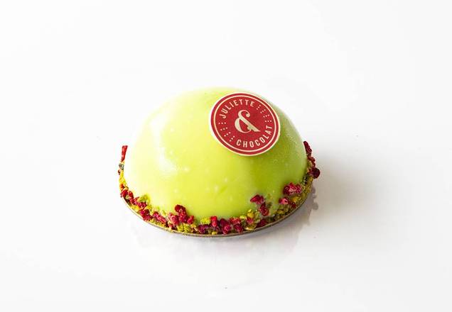 Le dôme pistache-framboise // Pistachio-raspberry dome