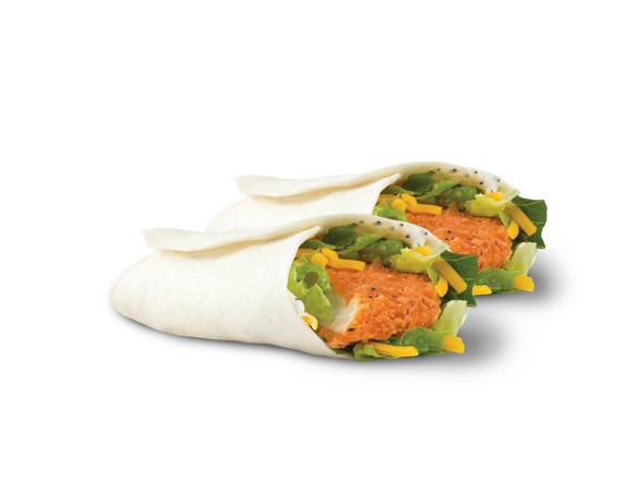 Duo wrap au poulet épicé / Spicy Chicken Wrap Duo (Cals: 720)