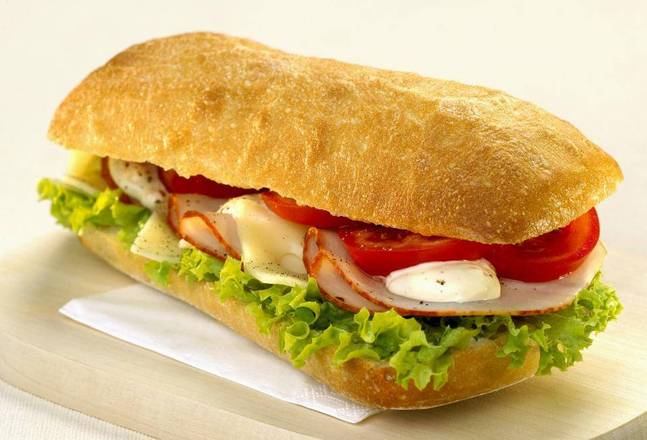 Grilled chicken ciabatta