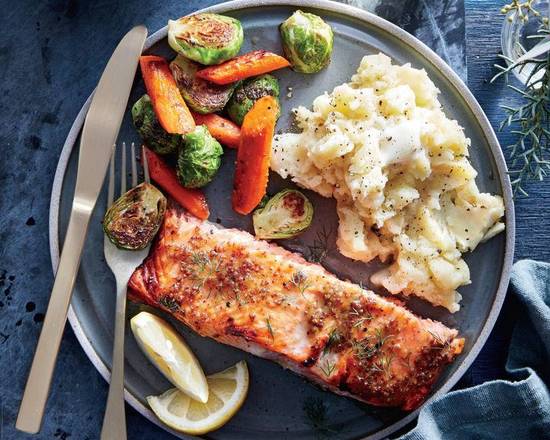 Pan Baked Salmon