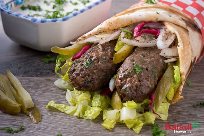 Beef Kabab Wrap