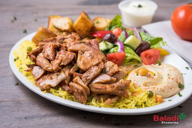 Chicken Shawarma Plate
