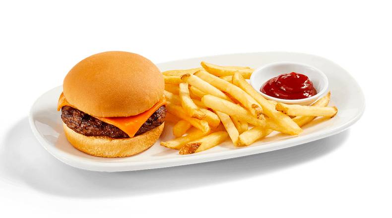 Enfants - Hamburger au fromage / Kids' Cheeseburger