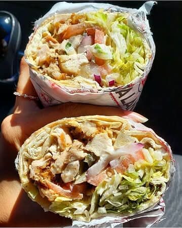Large Chicken Shawarma Wrap offers