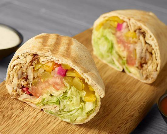 Large Chicken Shawarma Wrap Combo