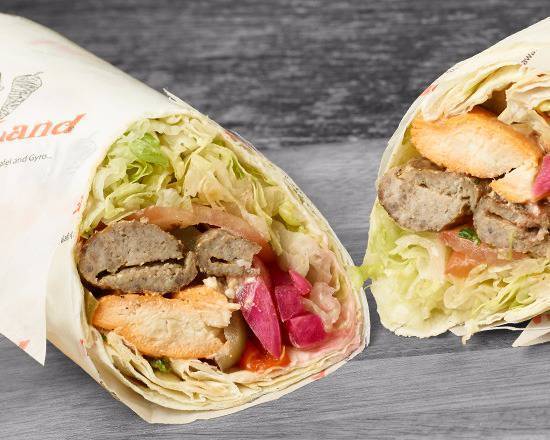 Large Mixed Kebab Wrap