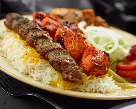 Mixed Kebab Plate Combo
