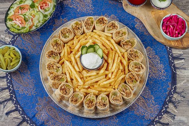 Beef Shawarma Saj Family Feast