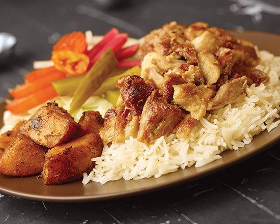 Chicken Shawarma Plate Combo