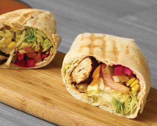 Large Chicken Souvlaki Wrap
