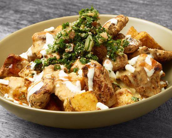 Chicken Souvlaki Potato Bowl Combo