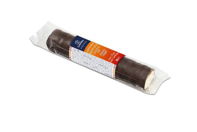 Bûche coco chocolat noir 80g