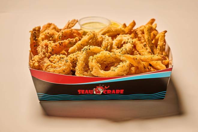 Fried Shrimp Calamari and Fries (2Pax)
