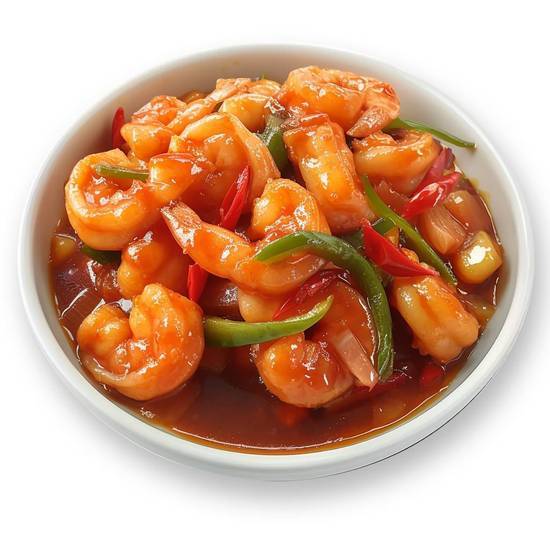 Crevettes Szechuanaises / Szechuan Shrimp