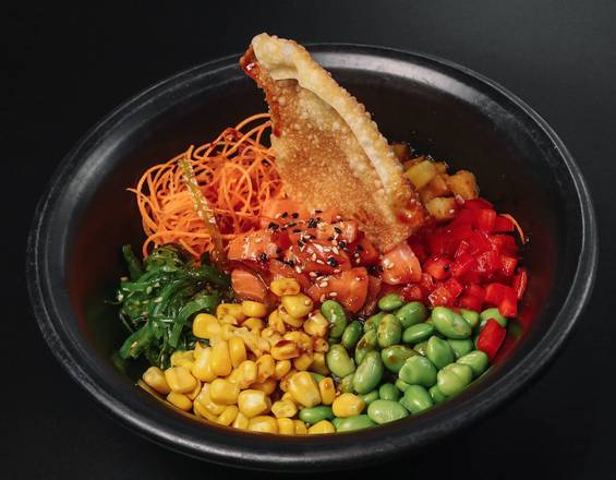 Poké au saumon / Salmon poke