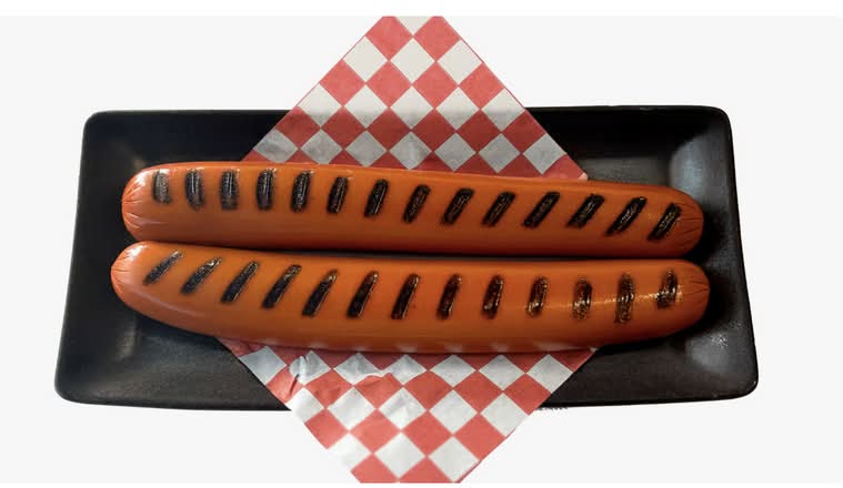 2 Pcs Jumbo Hot Dog