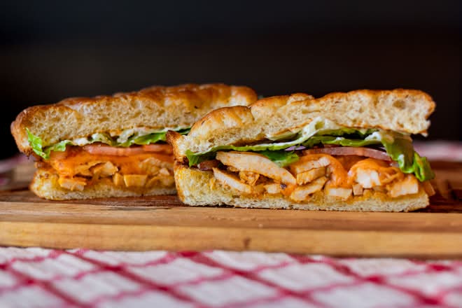Cajun Chicken Sandwich