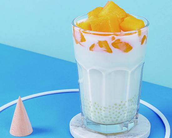 Mango and Sago Coconut Milk