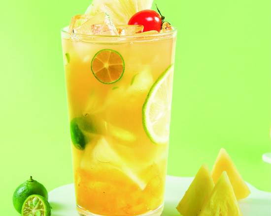 Large Pineapple Light Oolong Tea