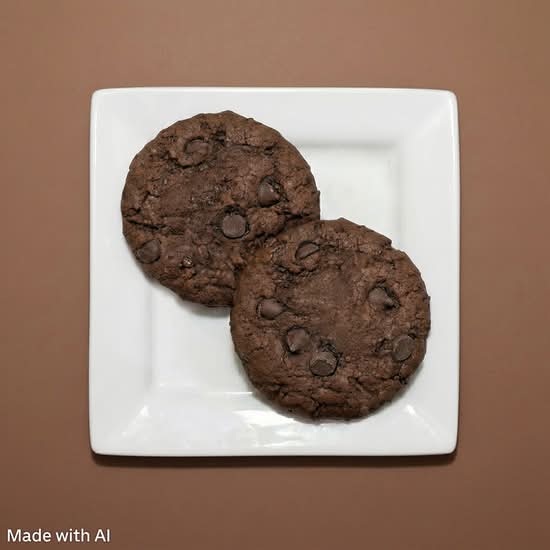 Double Choc Chip Cookie