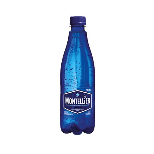 Eau pétillante en bouteille