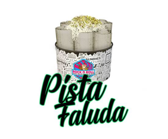 Pista Kulfi Rolled Ice-cream