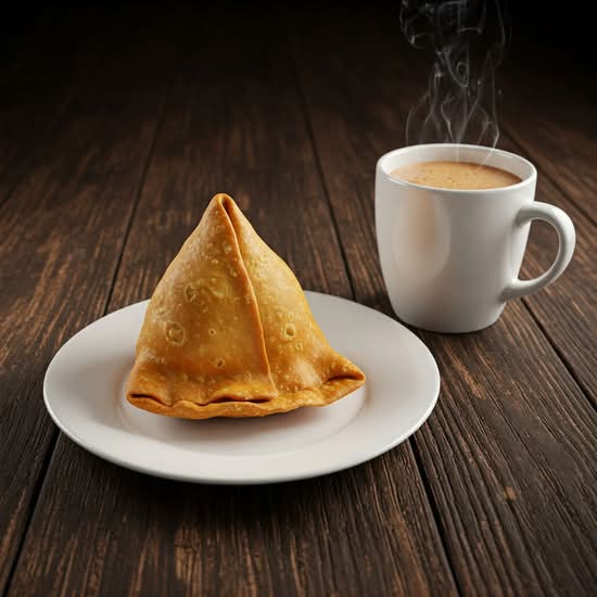 Chicken Samosa & Chai