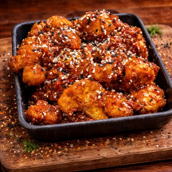 Korean Fried Cauliflower