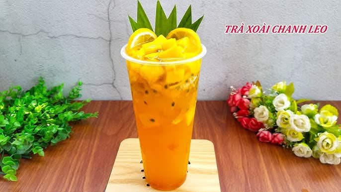 Trà Xoài Chanh Dây - Mango Tango Chill Tea