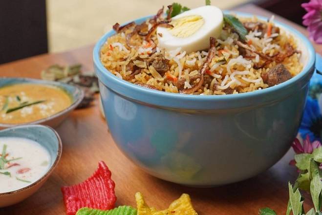 Goat Dum Biryani (In-Bone)