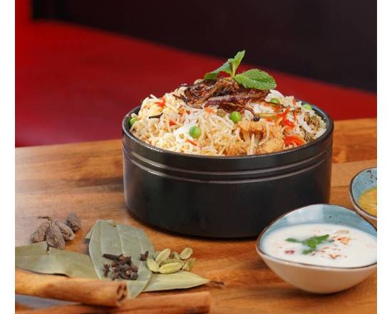 Vegetable Dum Biryani