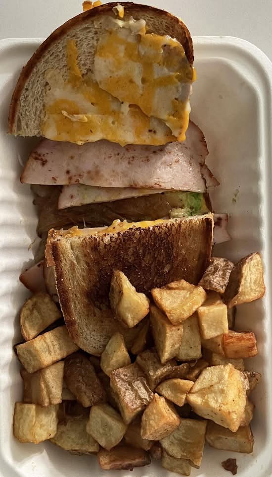 Healthy Avocado Turkey Melt Sandwich