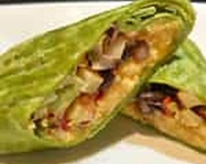 Rancheros Veggie Breakfast  Wrap