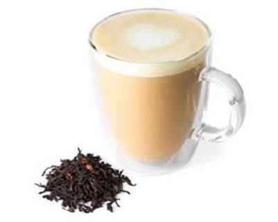 Strawberry Black Tea Latte