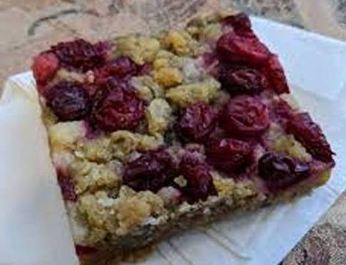 Cranberry Apricot Bar