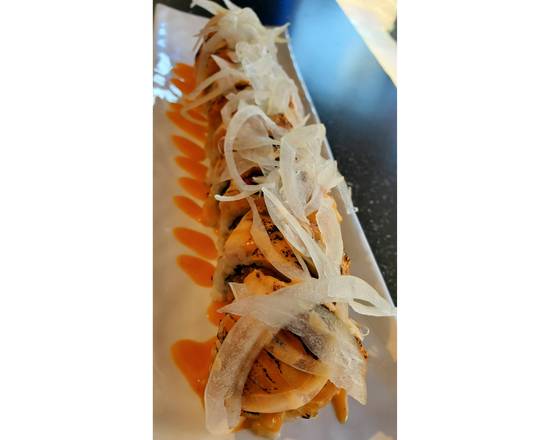 Salmon Aburi Roll
