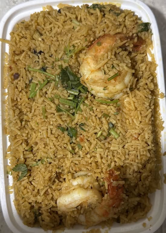 Chettinad King Prawn Biryani