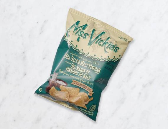 Miss Vickie’s Sea Salt and Malt Vinegar Chips