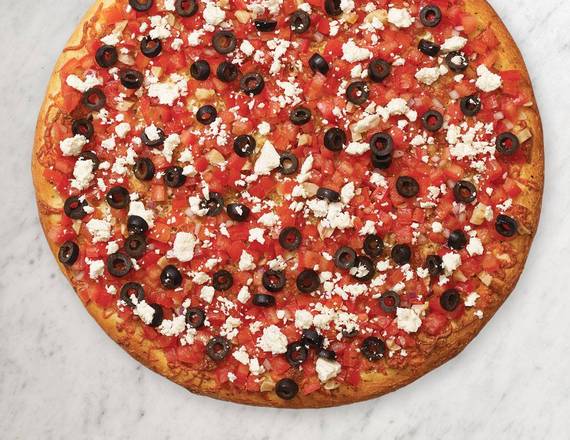 Greek Bruscetta Pizza
