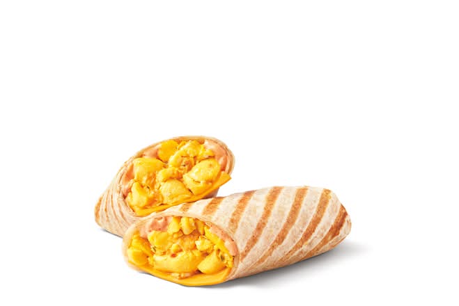 Wrap-matin classique aux œufs