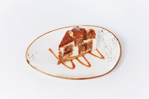 Gâteau au fromage, carotte et caramel / Carrot and caramel; cheesecake