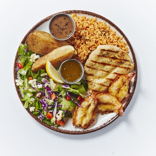 Duo poulet et crevettes / Chicken & Shrimp Duo