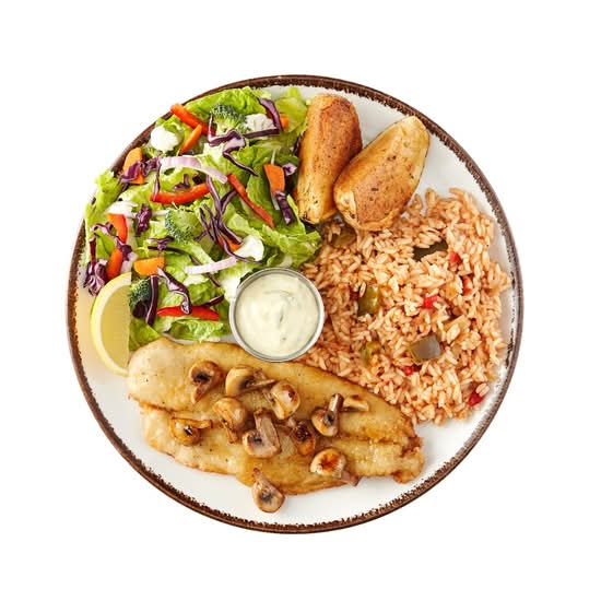Filet de poisson panga pané / Breaded bassa fish filet