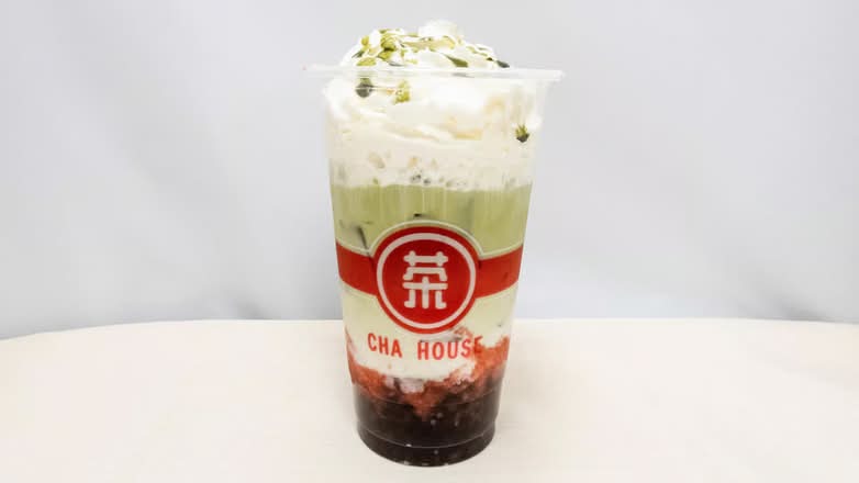 Strawberry Matcha Milk