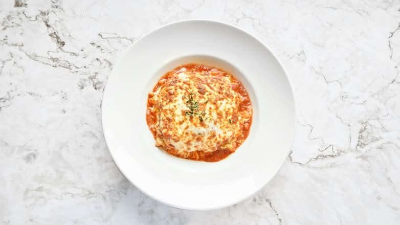 Lasagna Tomate Basilic Hot (For 2) (Lasagne Tomate Basilic Chaud (Pour 2))