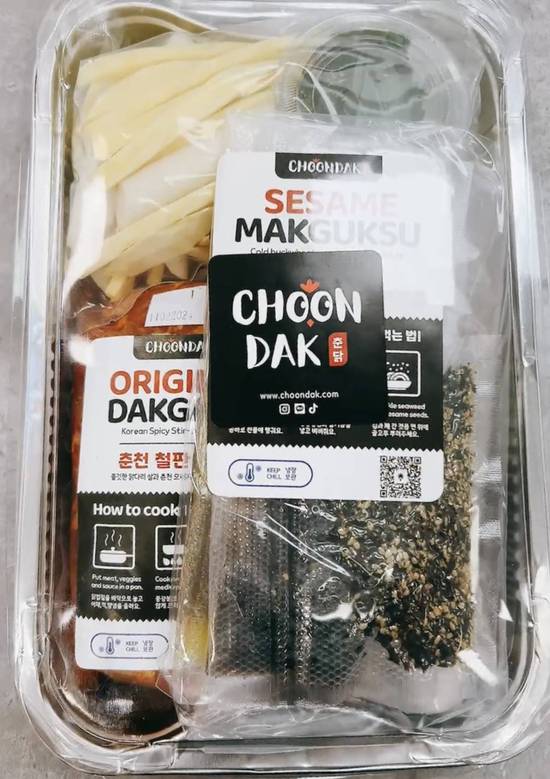 [Meal Kit] Cheese Dakgalbi & Makguksu Set