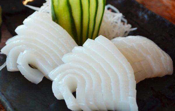 Ika sashimi
